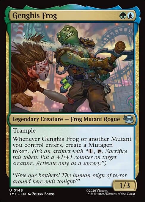 Genghis Frog (Uncommon)