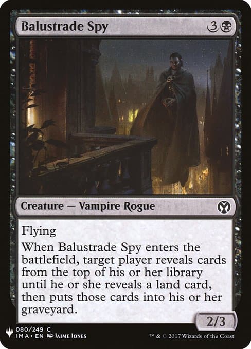 Balustrade Spy from The List (Common)
