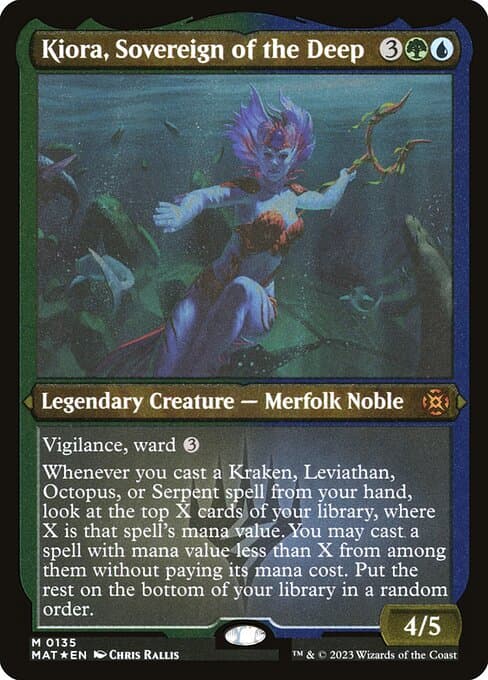 Kiora, Sovereign of the Deep from March of the Machine: The Aftermath (Mythic)