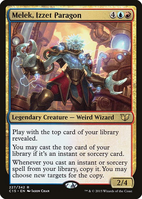 Melek, Izzet Paragon from Commander 2015 (Rare)