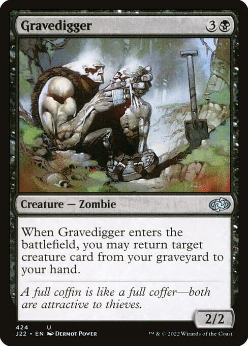 Gravedigger from Jumpstart 2022 (Uncommon)