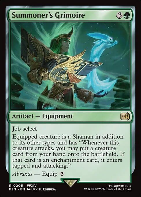 Summoner's Grimoire from Final Fantasy (Rare)