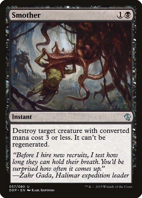 Smother from Duel Decks: Zendikar vs. Eldrazi (Uncommon)