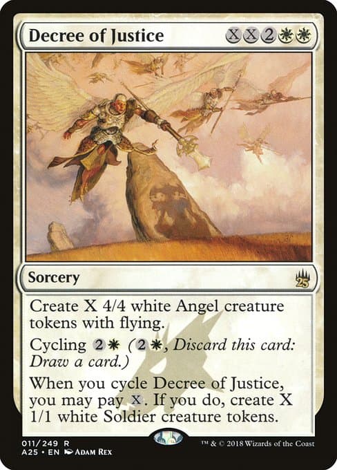 Decree of Justice from Masters 25 (Rare)
