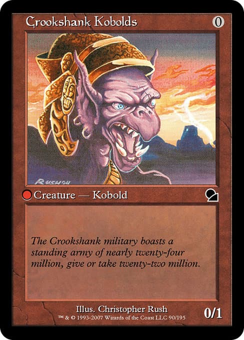 Crookshank Kobolds from Masters Edition (Common)