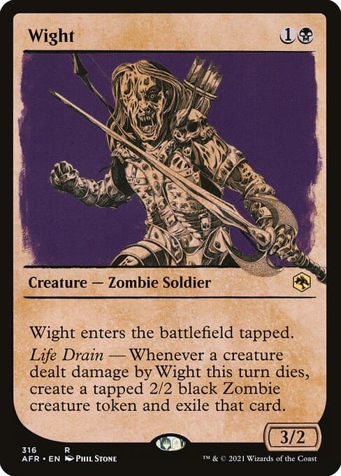 Wight from Adventures in the Forgotten Realms (Rare)