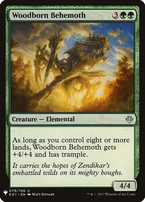 Woodborn Behemoth from The List (Uncommon)