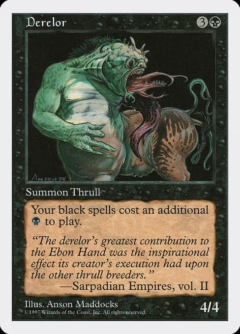 Derelor from Fifth Edition (Rare)