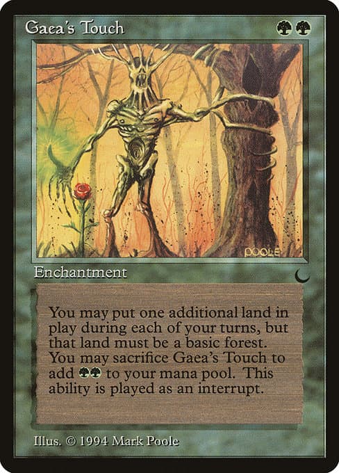 Gaea's Touch from The Dark (Common)