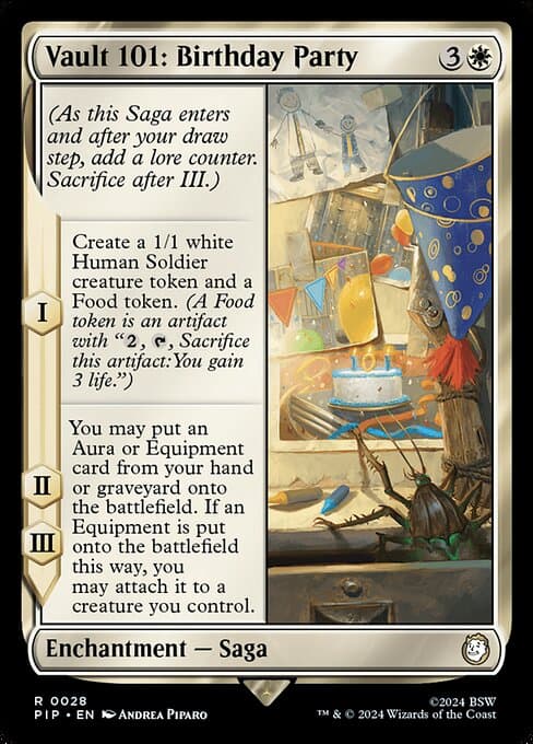 Vault 101: Birthday Party (Rare)