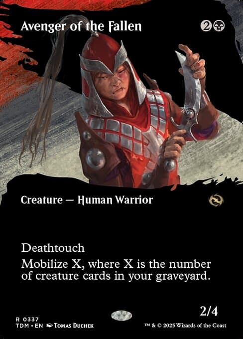 Avenger of the Fallen from Tarkir: Dragonstorm (Rare)