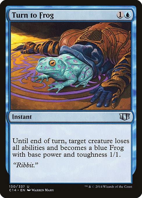 Turn to Frog from Commander 2014 (Uncommon)