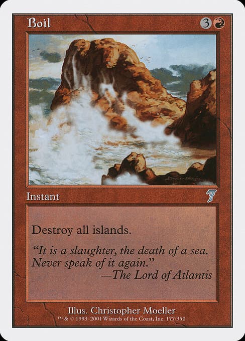 Boil from Seventh Edition (Uncommon)