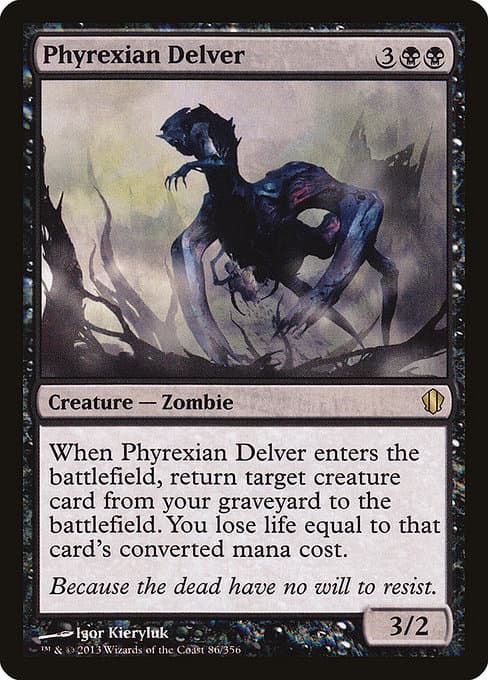 Phyrexian Delver from Commander 2013 (Rare)