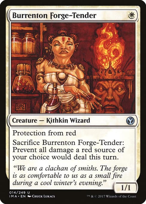 Burrenton Forge-Tender from Iconic Masters (Uncommon)