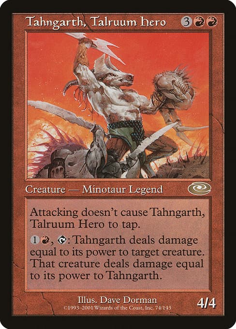Tahngarth, Talruum Hero (Rare)