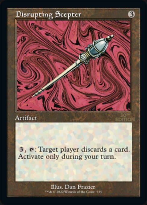 Disrupting Scepter from 30th Anniversary Edition (Rare)