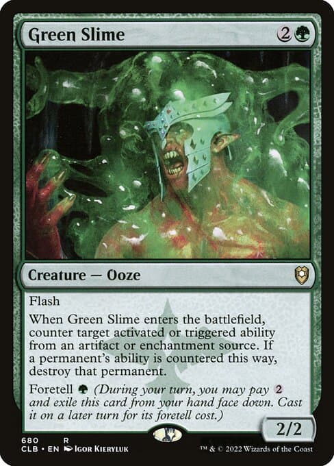 Green Slime from Commander Legends: Battle for Baldur's Gate (Rare)