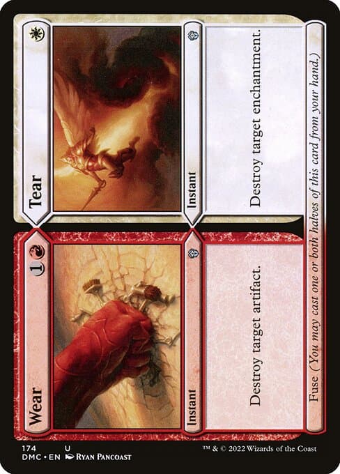 Wear // Tear from Dominaria United Commander (Uncommon)