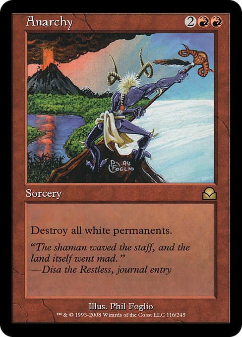 Anarchy from Masters Edition II (Rare)