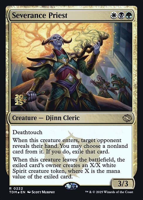 Severance Priest from Tarkir: Dragonstorm Promos (Rare)