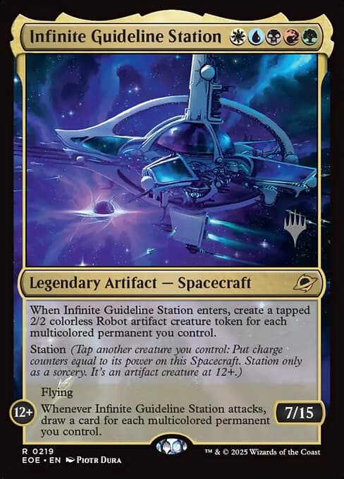 Infinite Guideline Station from Edge of Eternities Promos (Rare)