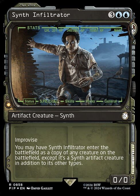 Synth Infiltrator from Fallout (Rare)