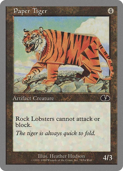 Paper Tiger (Common)