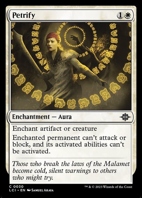 Petrify from The Lost Caverns of Ixalan (Common)