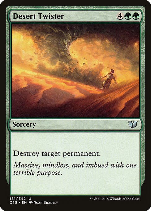 Desert Twister from Commander 2015 (Uncommon)