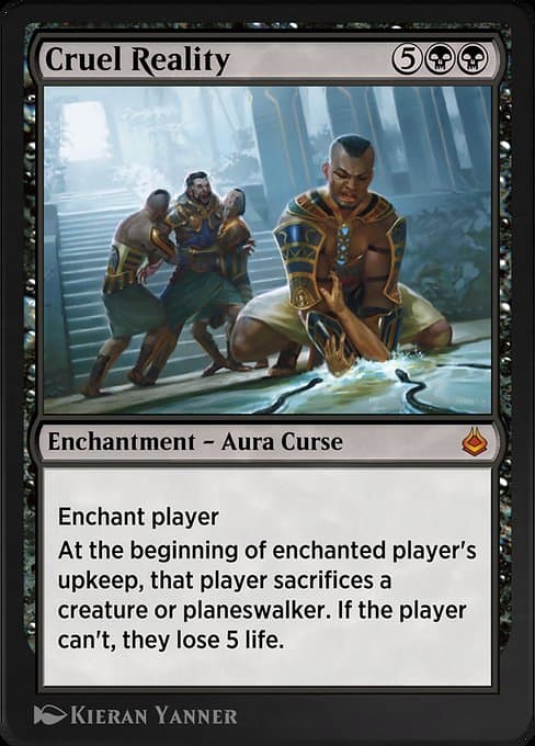 Cruel Reality from Amonkhet Remastered (Mythic)