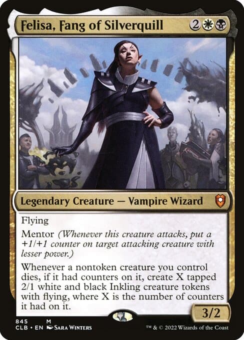 Felisa, Fang of Silverquill (Mythic)