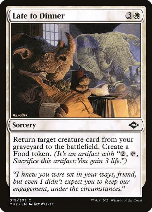 Late to Dinner from Modern Horizons 2 (Common)