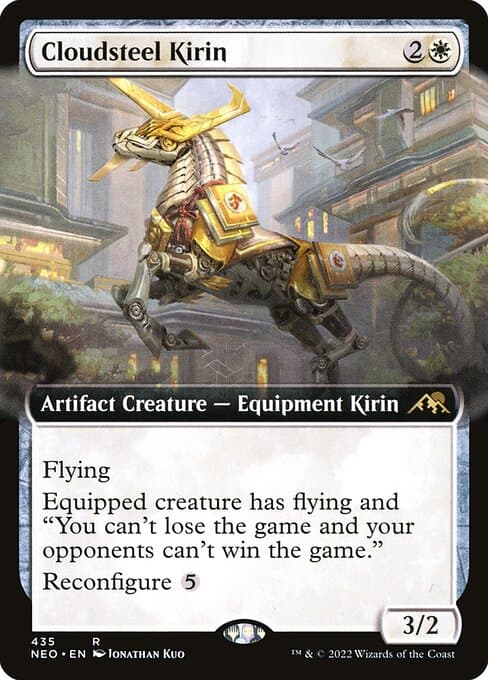 Cloudsteel Kirin from Kamigawa: Neon Dynasty (Rare)