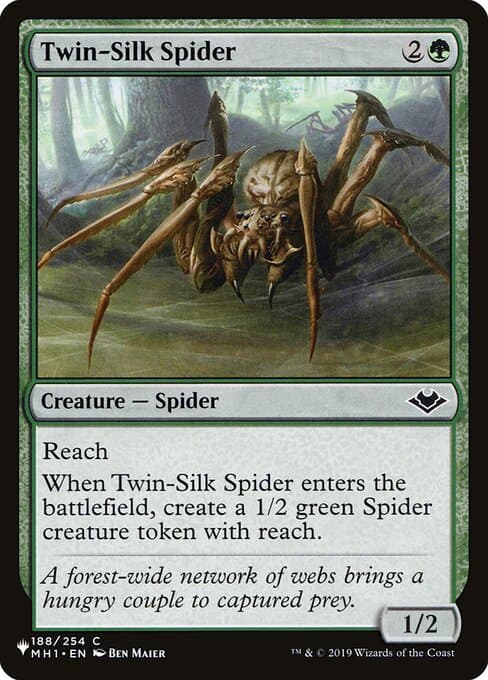 Twin-Silk Spider from The List (Common)
