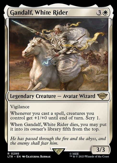Gandalf, White Rider (Rare)