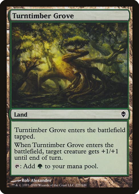 Turntimber Grove from Zendikar (Common)