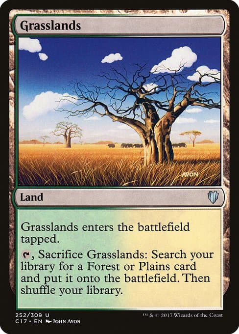 Grasslands from Commander 2017 (Uncommon)