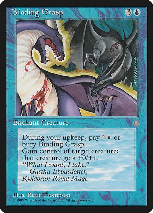 Binding Grasp from Ice Age (Uncommon)