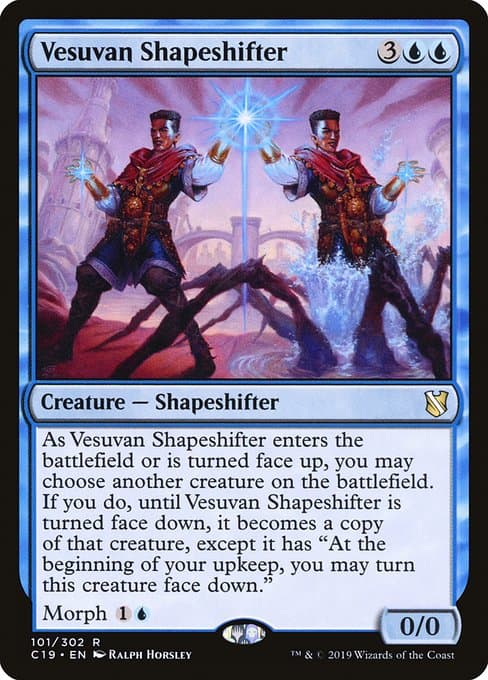Vesuvan Shapeshifter from Commander 2019 (Rare)