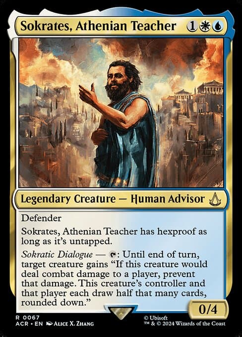 Sokrates, Athenian Teacher (Rare)
