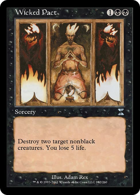 Wicked Pact from Masters Edition IV (Uncommon)