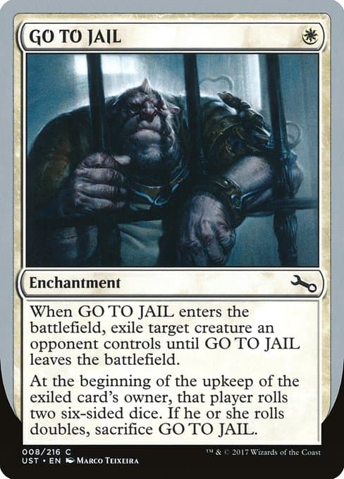 GO TO JAIL from Unstable (Common)