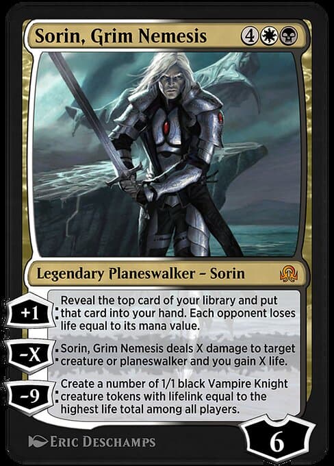Sorin, Grim Nemesis from Shadows over Innistrad Remastered (Mythic)