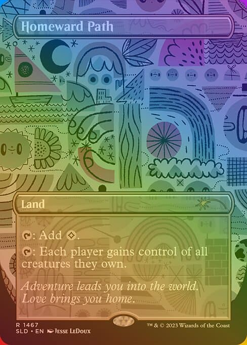 Homeward Path from Secret Lair Drop (Rare)