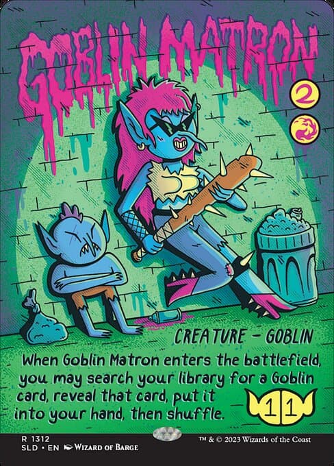 Goblin Matron from Secret Lair Drop (Rare)