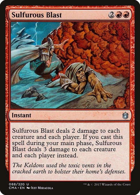 Sulfurous Blast from Commander Anthology (Uncommon)