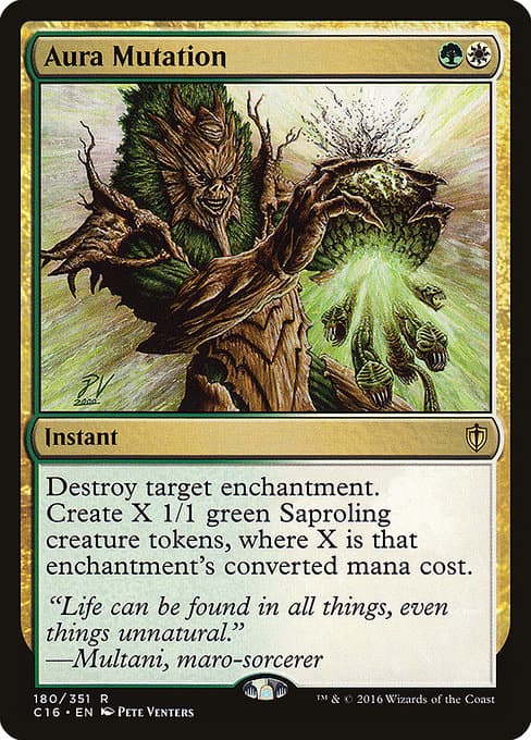 Aura Mutation from Commander 2016 (Rare)