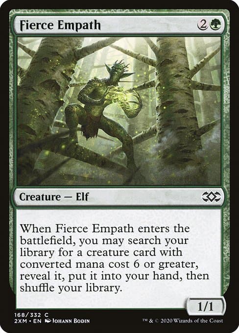Fierce Empath from Double Masters (Common)