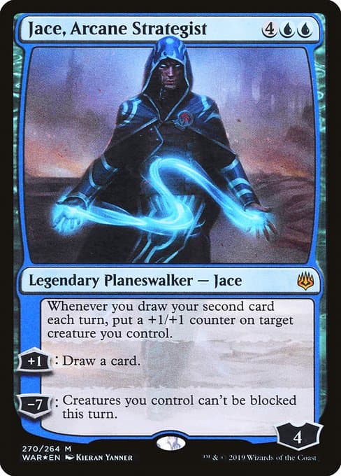Jace, Arcane Strategist from War of the Spark (Mythic)